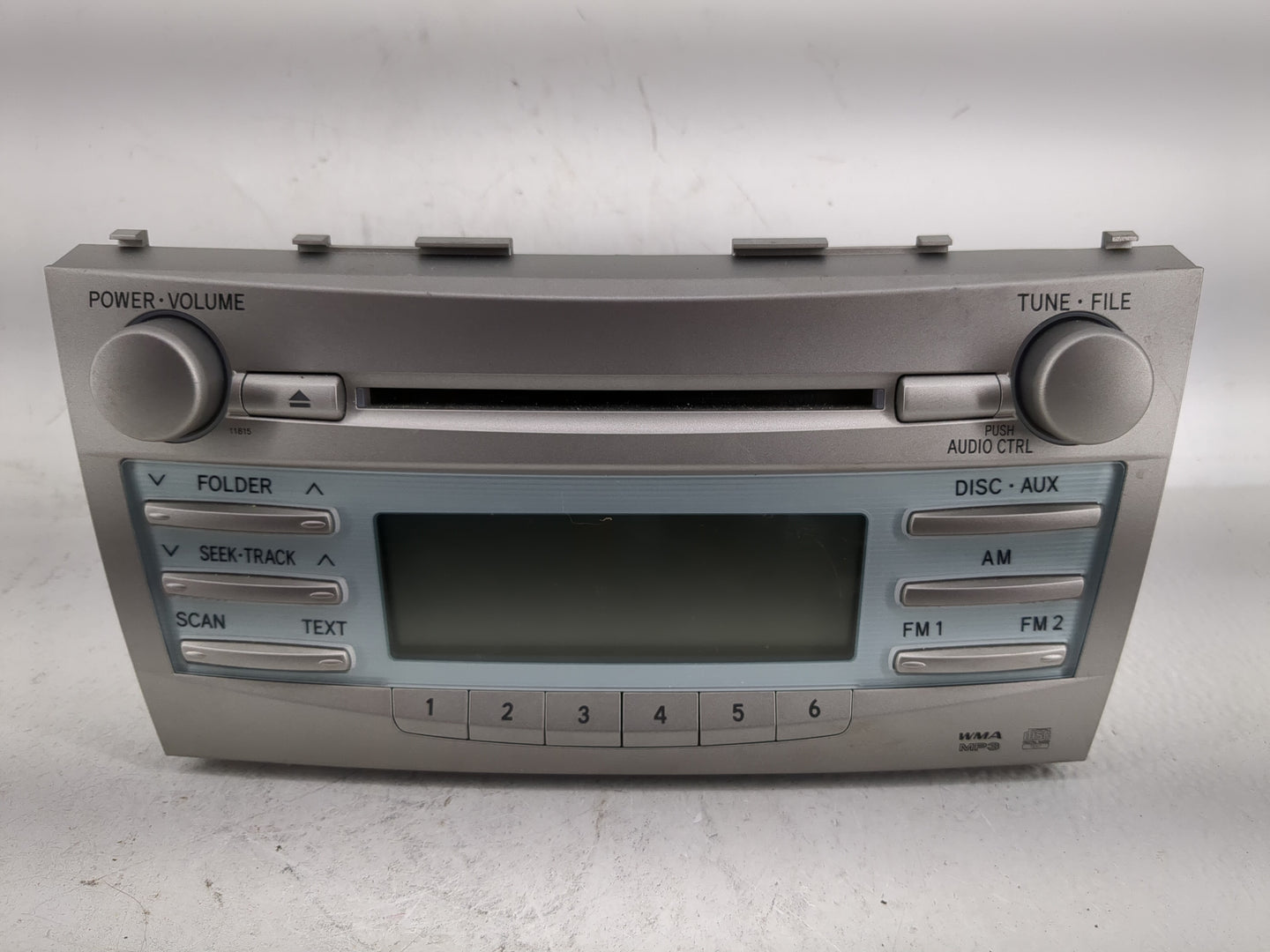 2007-2009 Toyota Camry Radio AM FM Cd Player Receiver Replacement P/N:122000-82101101 86120-06180 Fits Fits 2007 2008 2009 O