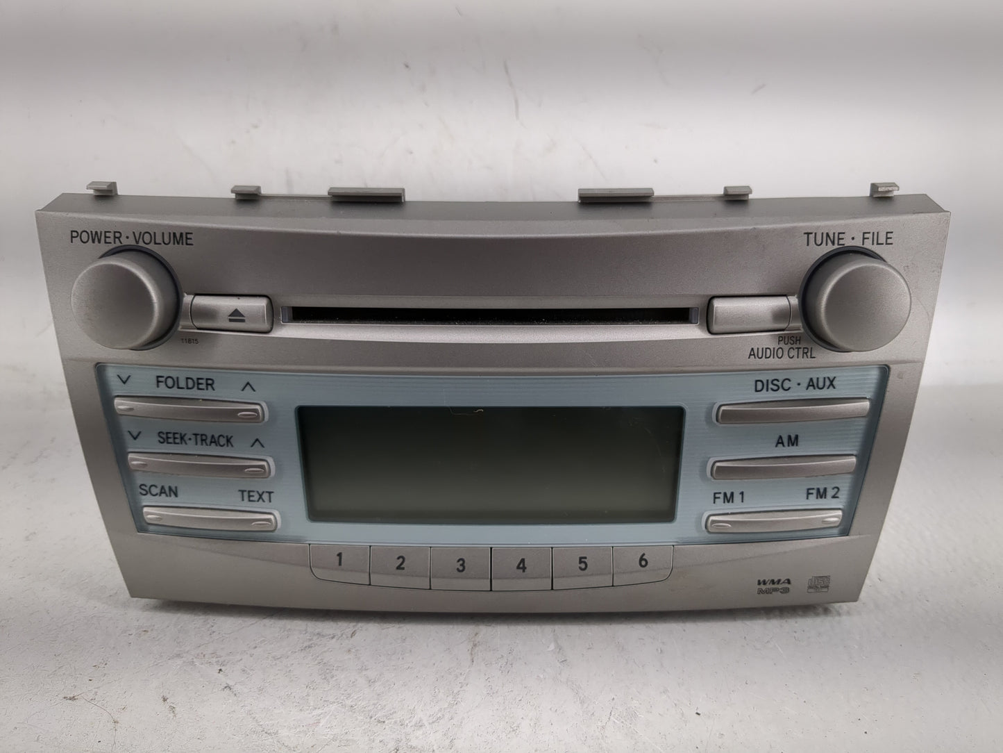 2007-2009 Toyota Camry Radio AM FM Cd Player Receiver Replacement P/N:122000-82101101 86120-06180 Fits Fits 2007 2008 2009 O