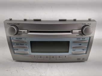 compare product 2007-2009 Toyota Camry Radio AM FM Cd Player Receiver Replacement P/N:122000-82101101 86120-06180 Fits Fits 2007 2008 2009 OEM Used Auto Parts
