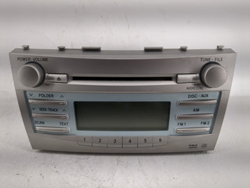 2007-2009 Toyota Camry Radio AM FM Cd Player Receiver Replacement P/N:122000-82101101 86120-06180 Fits Fits 2007 2008 2009 O
