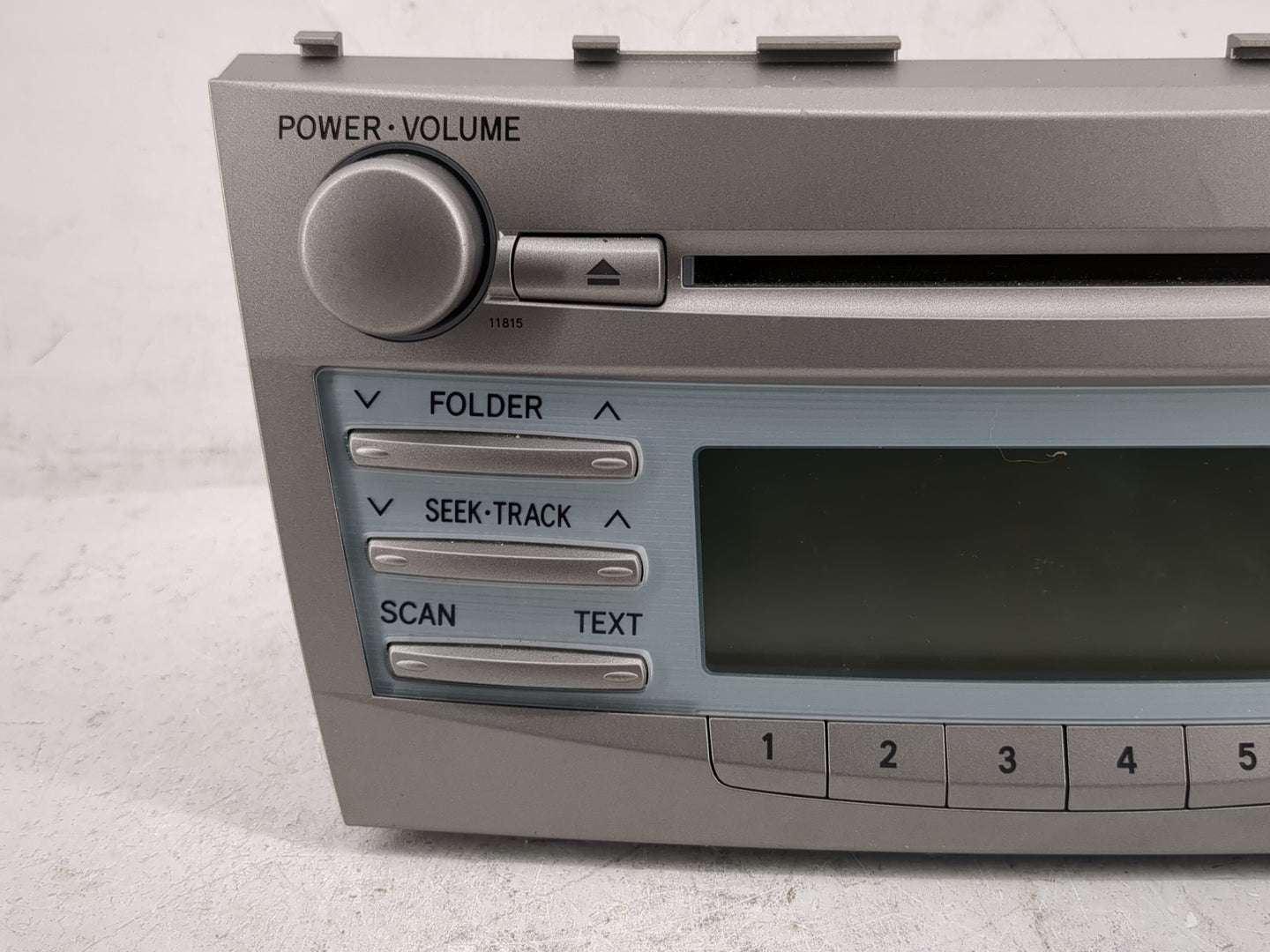 2007-2009 Toyota Camry Radio AM FM Cd Player Receiver Replacement P/N:122000-82101101 86120-06180 Fits Fits 2007 2008 2009 O
