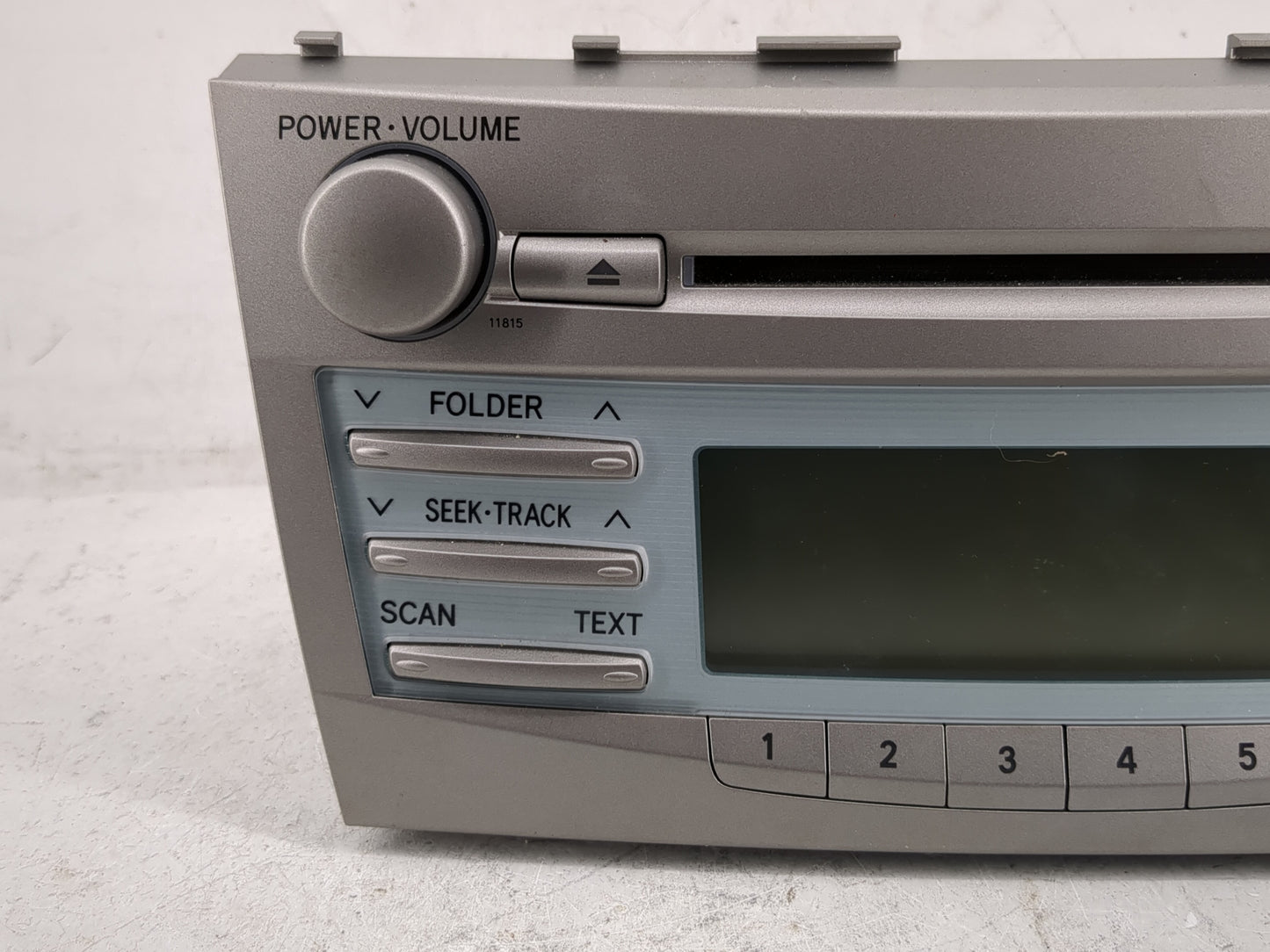 2007-2009 Toyota Camry Radio AM FM Cd Player Receiver Replacement P/N:122000-82101101 86120-06180 Fits Fits 2007 2008 2009 O