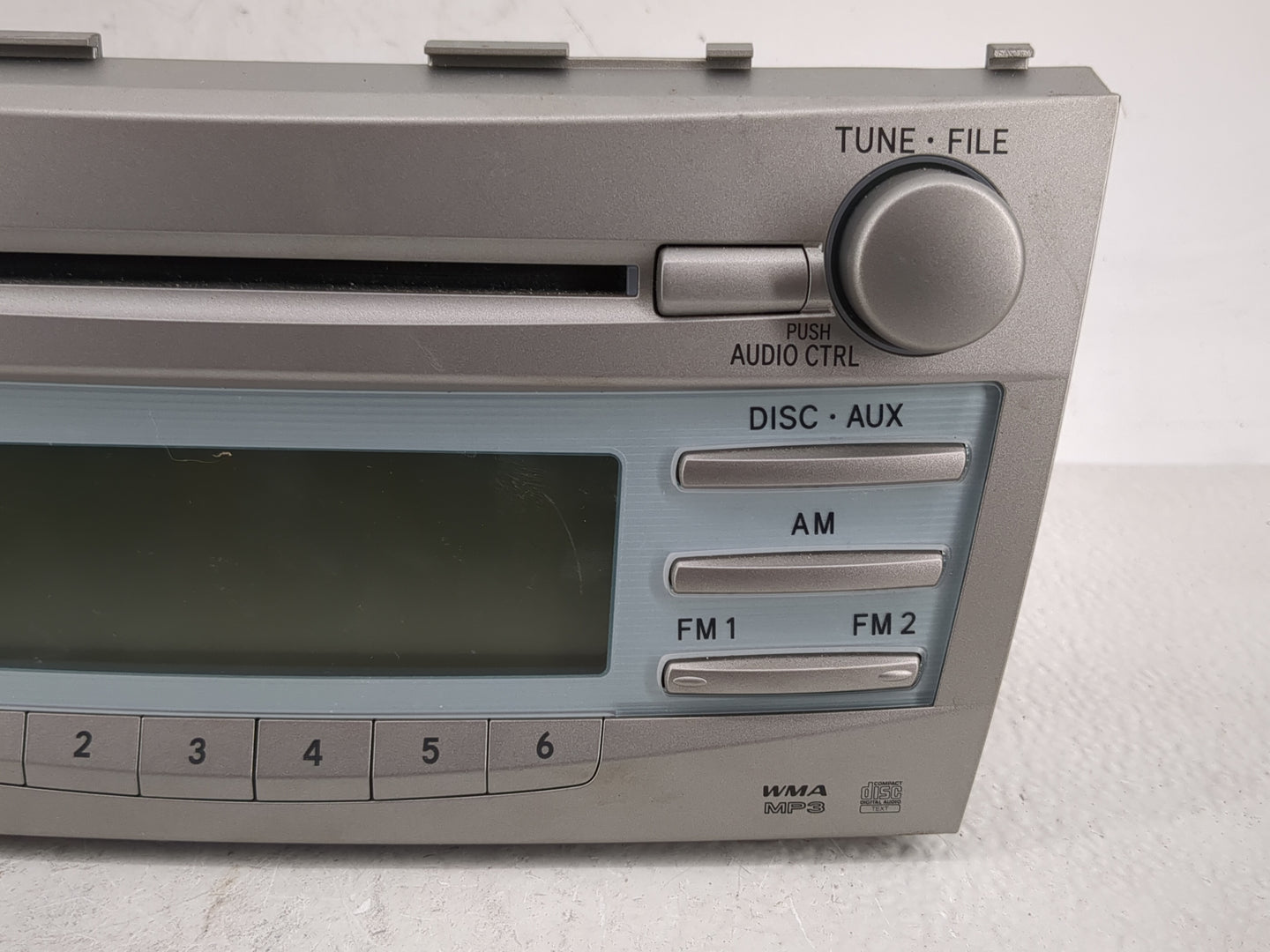 2007-2009 Toyota Camry Radio AM FM Cd Player Receiver Replacement P/N:122000-82101101 86120-06180 Fits Fits 2007 2008 2009 O