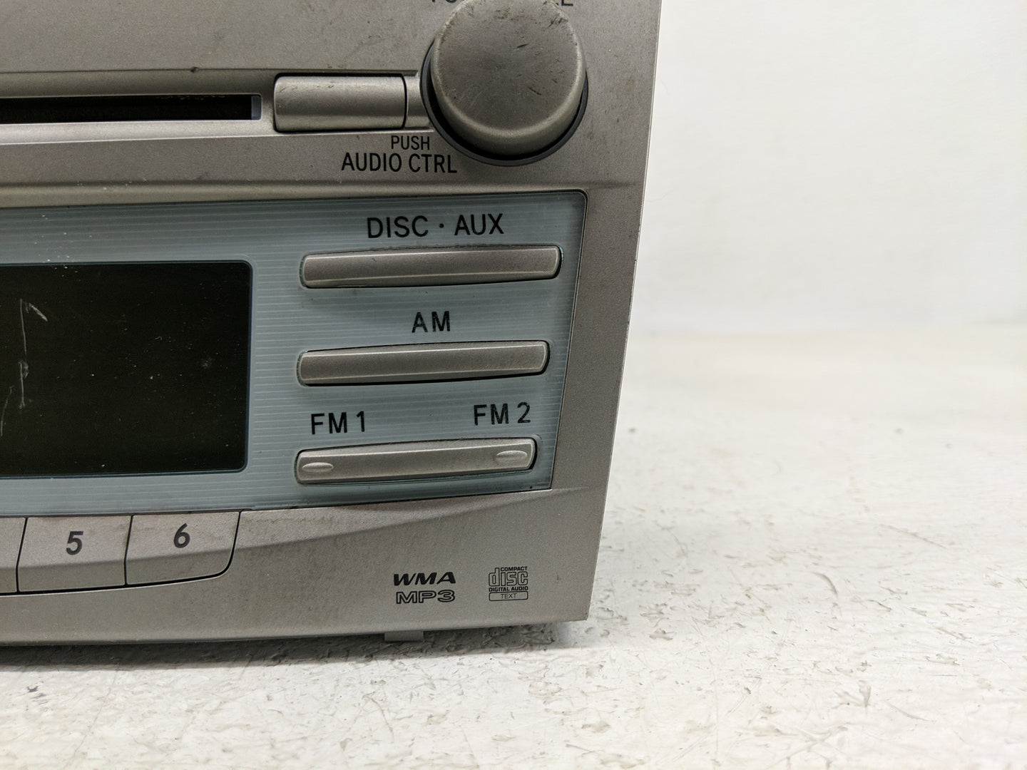 2007-2009 Toyota Camry Radio AM FM Cd Player Receiver Replacement P/N:86120-33890 Fits Fits 2007 2008 2009 OEM Used Auto Par