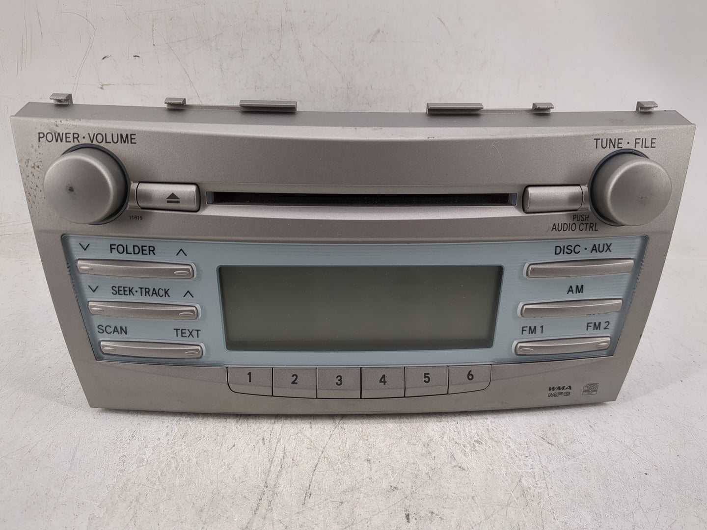 2007-2009 Toyota Camry Radio AM FM Cd Player Receiver Replacement P/N:06120-06180 86120-33891 Fits Fits 2007 2008 2009 OEM U