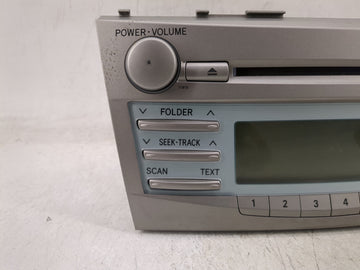 2007-2009 Toyota Camry Radio AM FM Cd Player Receiver Replacement P/N:06120-06180 86120-33891 Fits Fits 2007 2008 2009 OEM Used Auto Parts
