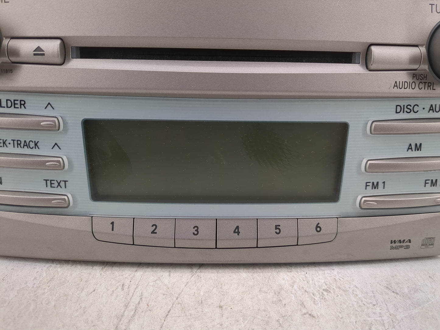 2007-2009 Toyota Camry Radio AM FM Cd Player Receiver Replacement P/N:06120-06180 86120-33891 Fits Fits 2007 2008 2009 OEM U