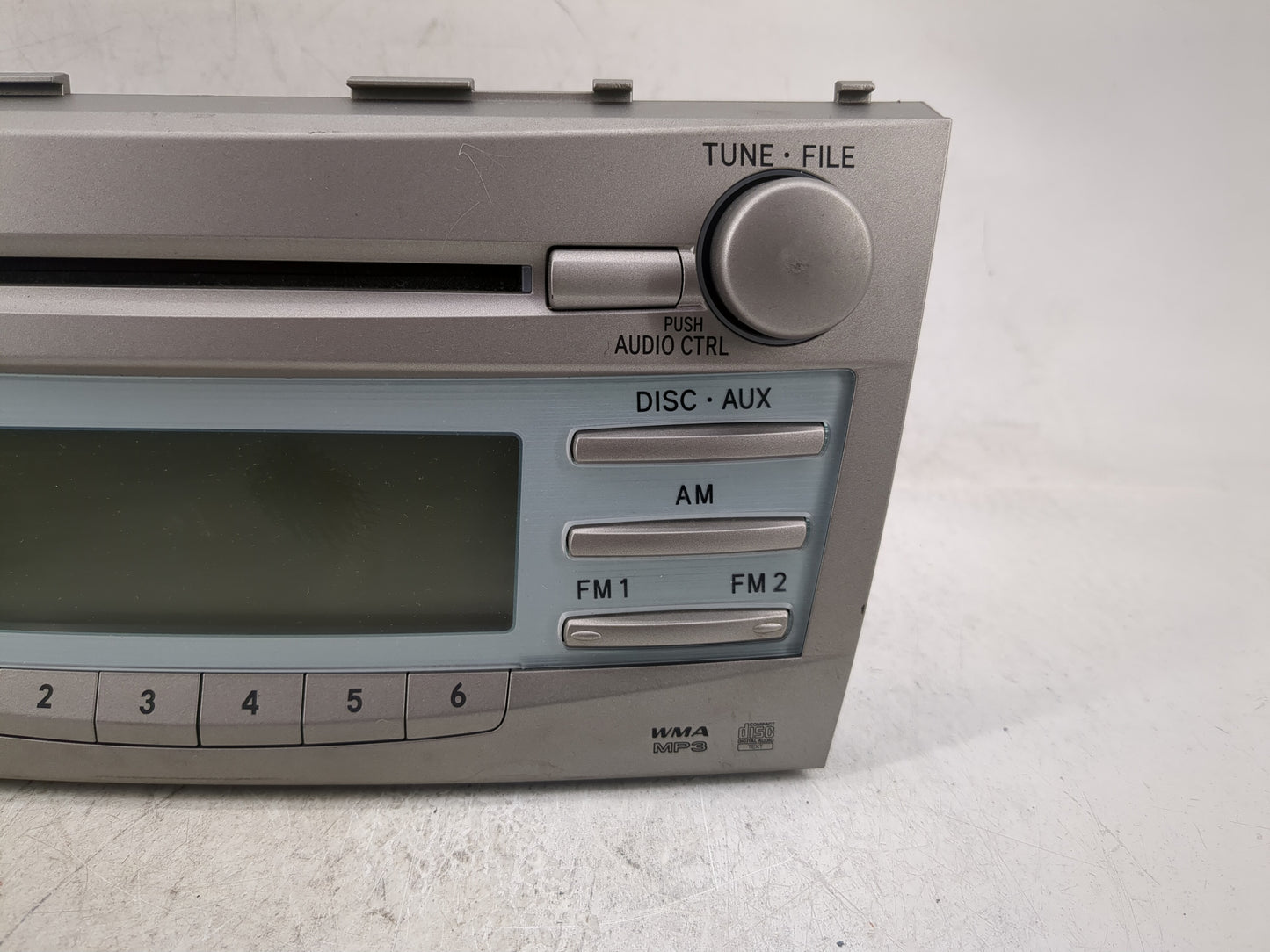 2007-2009 Toyota Camry Radio AM FM Cd Player Receiver Replacement P/N:06120-06180 86120-33891 Fits Fits 2007 2008 2009 OEM U