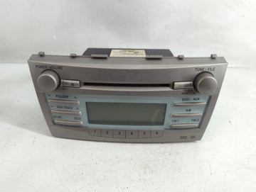 2007-2009 Toyota Camry Radio AM FM Cd Player Receiver Replacement P/N:86120-06181 Fits Fits 2007 2008 2009 OEM Used Auto Par