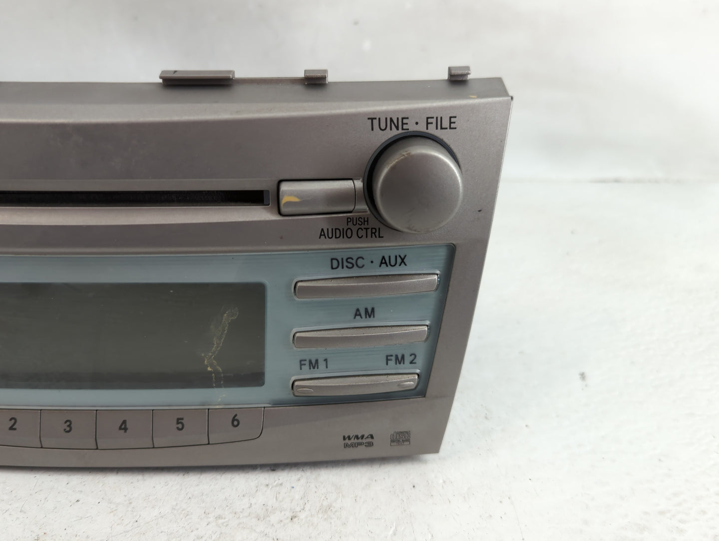 2007-2009 Toyota Camry Radio AM FM Cd Player Receiver Replacement P/N:86120-06181 Fits Fits 2007 2008 2009 OEM Used Auto Par