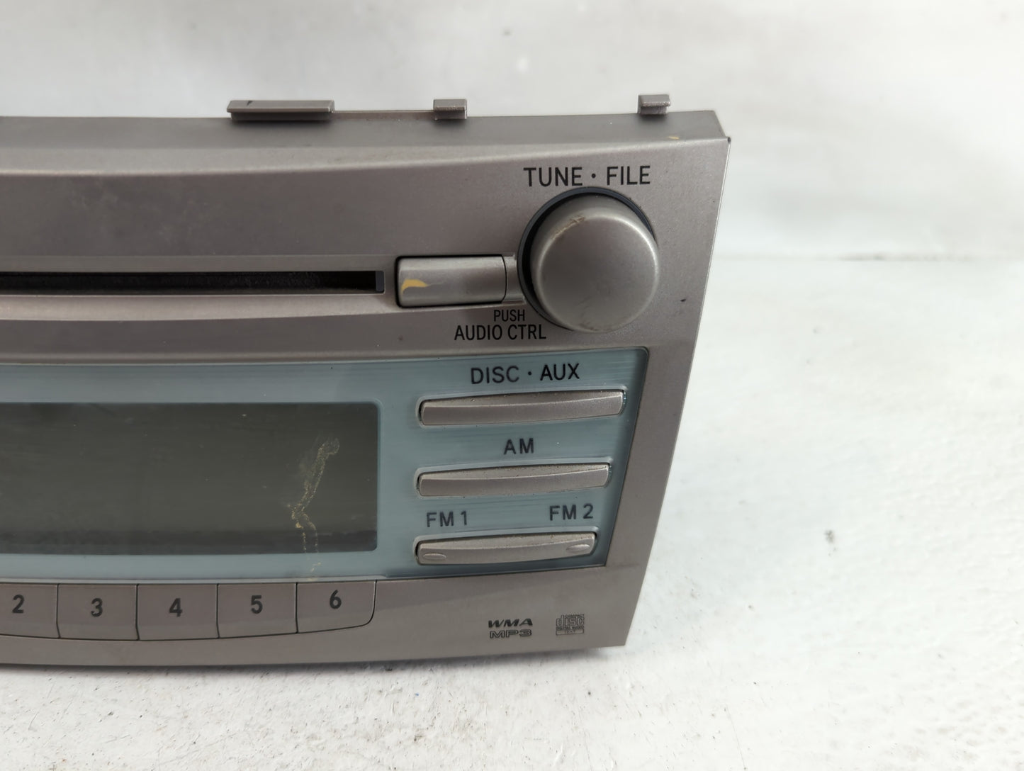 2007-2009 Toyota Camry Radio AM FM Cd Player Receiver Replacement P/N:86120-06181 Fits Fits 2007 2008 2009 OEM Used Auto Par