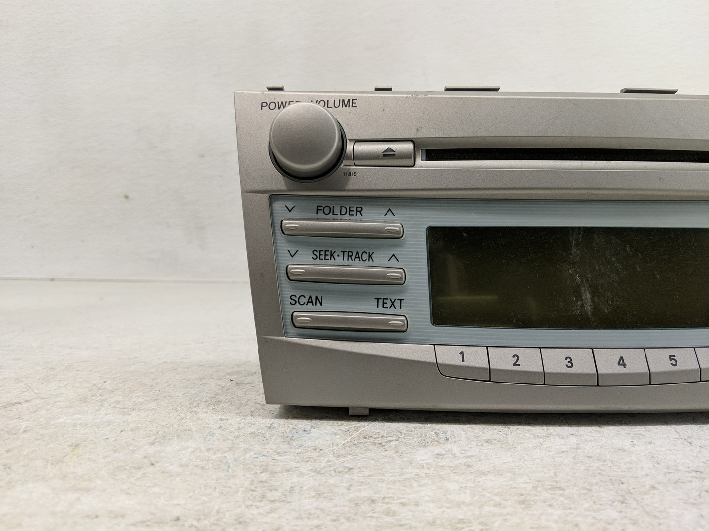 2007-2009 Toyota Camry Radio AM FM Cd Player Receiver Replacement P/N:86120-06180 86120-33891 Fits Fits 2007 2008 2009 OEM U