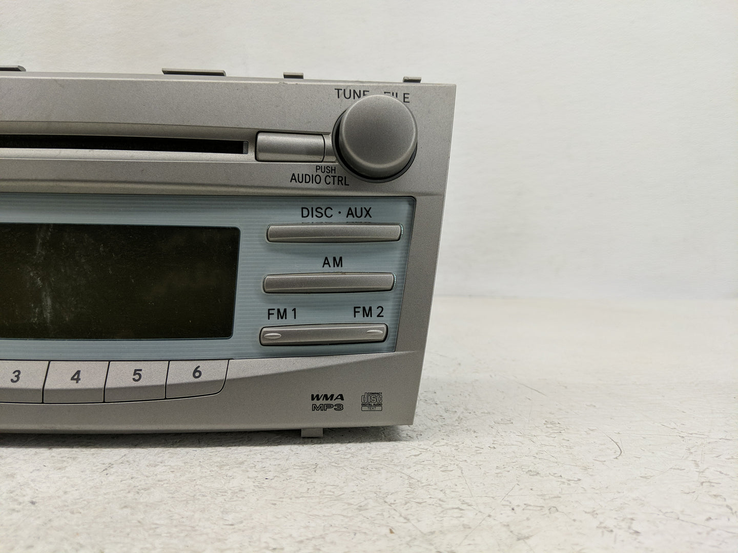 2007-2009 Toyota Camry Radio AM FM Cd Player Receiver Replacement P/N:86120-06180 86120-33891 Fits Fits 2007 2008 2009 OEM U