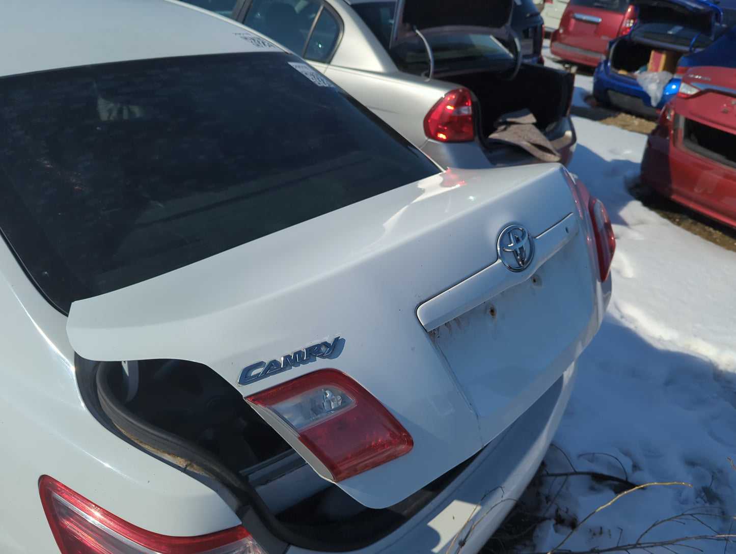 2007-2011 Toyota Camry Trunk/decklid/hatch/tailgate Oem 1274031 - Oemusedautoparts1.com
