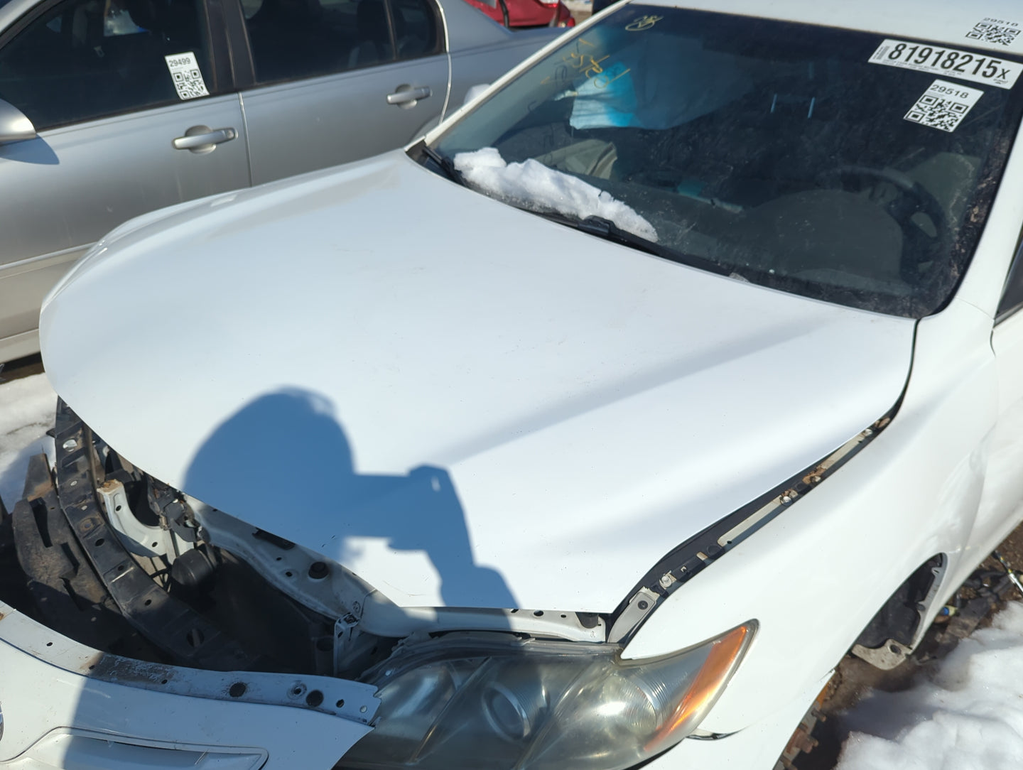 2007-2011 Toyota Camry Hood Oem 1274075 - Oemusedautoparts1.com