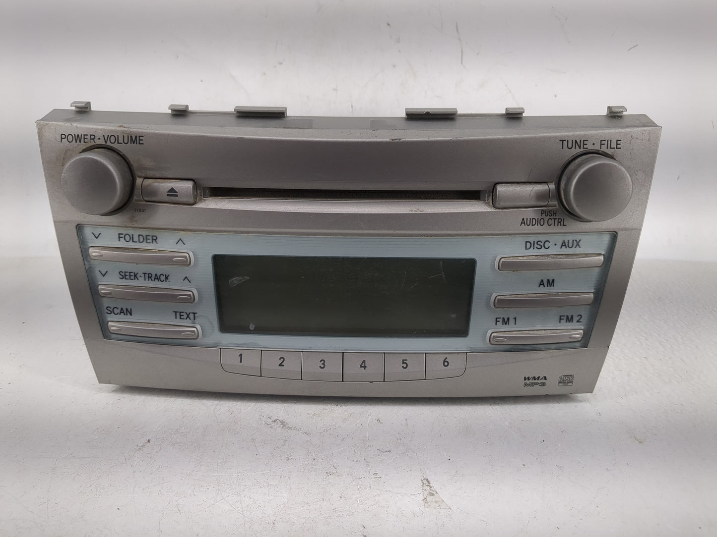 2007-2009 Toyota Camry Radio AM FM Cd Player Receiver Replacement P/N:86120-33891 Fits Fits 2007 2008 2009 OEM Used Auto Par