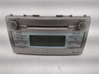compare product 2007-2009 Toyota Camry Radio AM FM Cd Player Receiver Replacement P/N:86120-33891 Fits Fits 2007 2008 2009 OEM Used Auto Parts