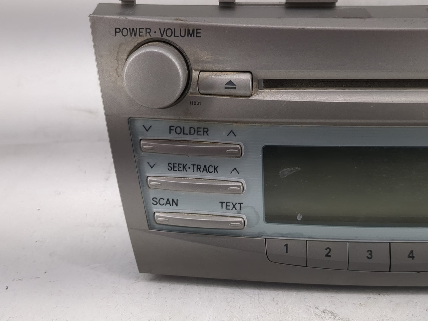 2007-2009 Toyota Camry Radio AM FM Cd Player Receiver Replacement P/N:86120-33891 Fits Fits 2007 2008 2009 OEM Used Auto Par