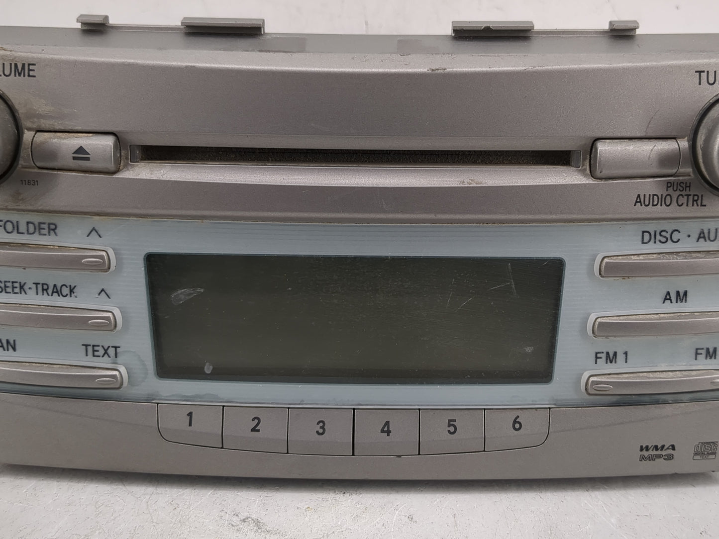 2007-2009 Toyota Camry Radio AM FM Cd Player Receiver Replacement P/N:86120-33891 Fits Fits 2007 2008 2009 OEM Used Auto Par