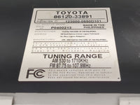 2007-2009 Toyota Camry Radio AM FM Cd Player Receiver Replacement P/N:86120-33891 Fits Fits 2007 2008 2009 OEM Used Auto Par