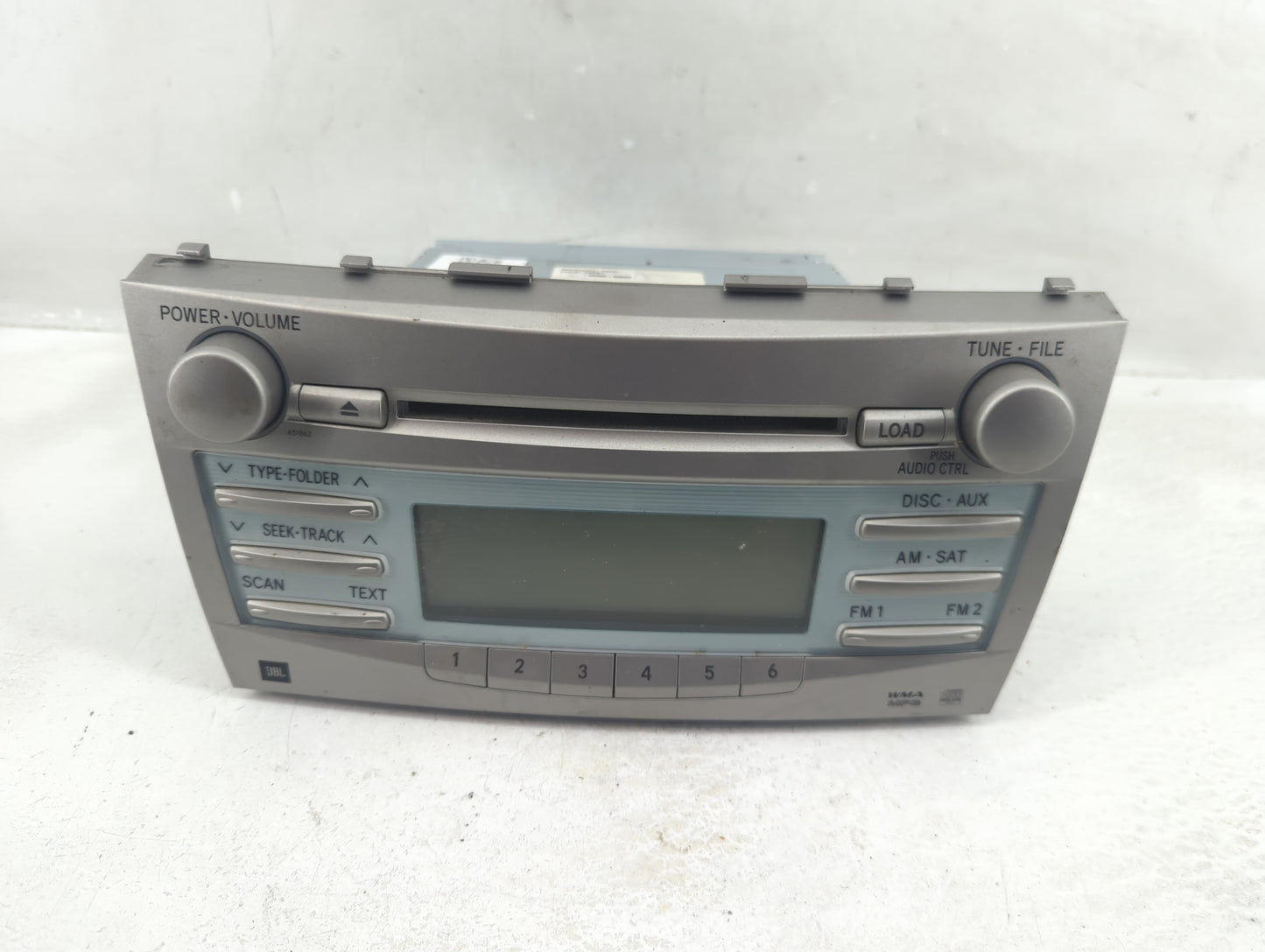 2007-2009 Toyota Camry Radio AM FM Cd Player Receiver Replacement Fits Fits 2007 2008 2009 OEM Used Auto Parts - Oemusedauto
