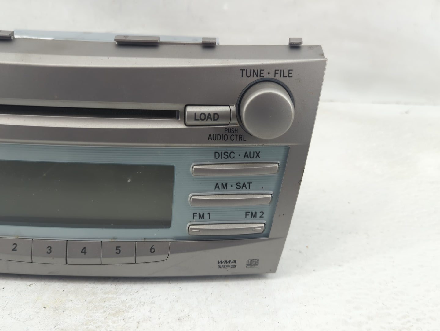 2007-2009 Toyota Camry Radio AM FM Cd Player Receiver Replacement Fits Fits 2007 2008 2009 OEM Used Auto Parts - Oemusedauto