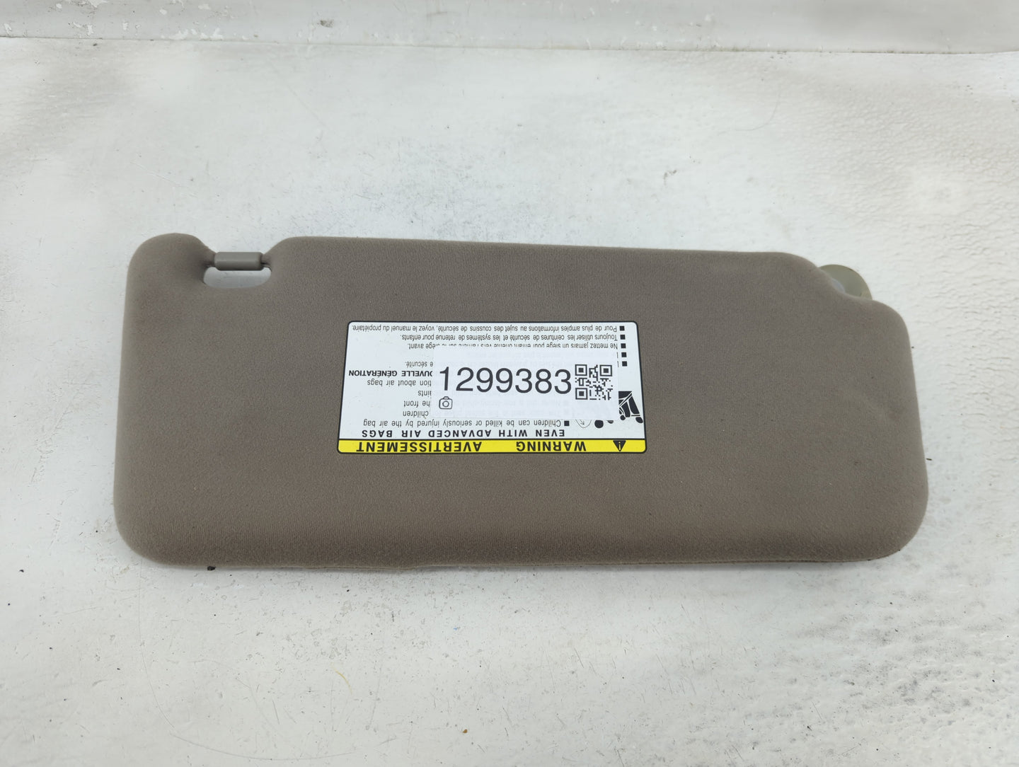2007-2011 Toyota Camry Sun Visor Shade Replacement Driver Left Mirror Fits Fits 2007 2008 2009 2010 2011 OEM Used Auto Parts