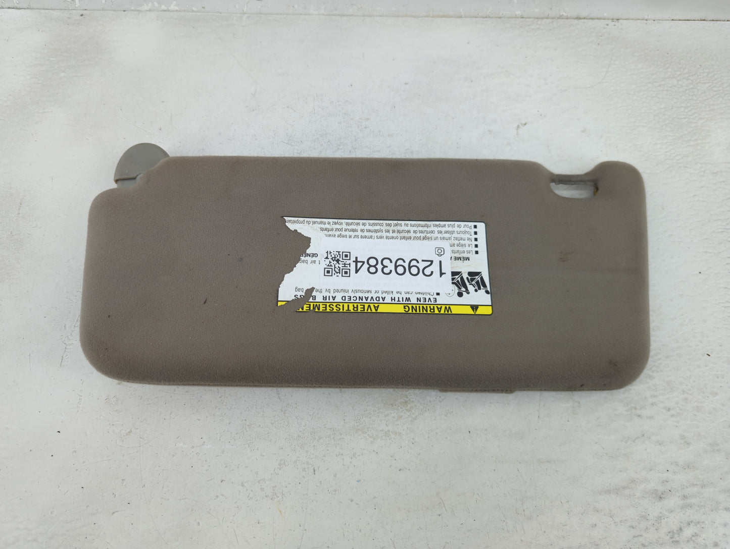 2007-2011 Toyota Camry Sun Visor Shade Replacement Passenger Right Mirror Fits Fits 2007 2008 2009 2010 2011 OEM Used Auto P