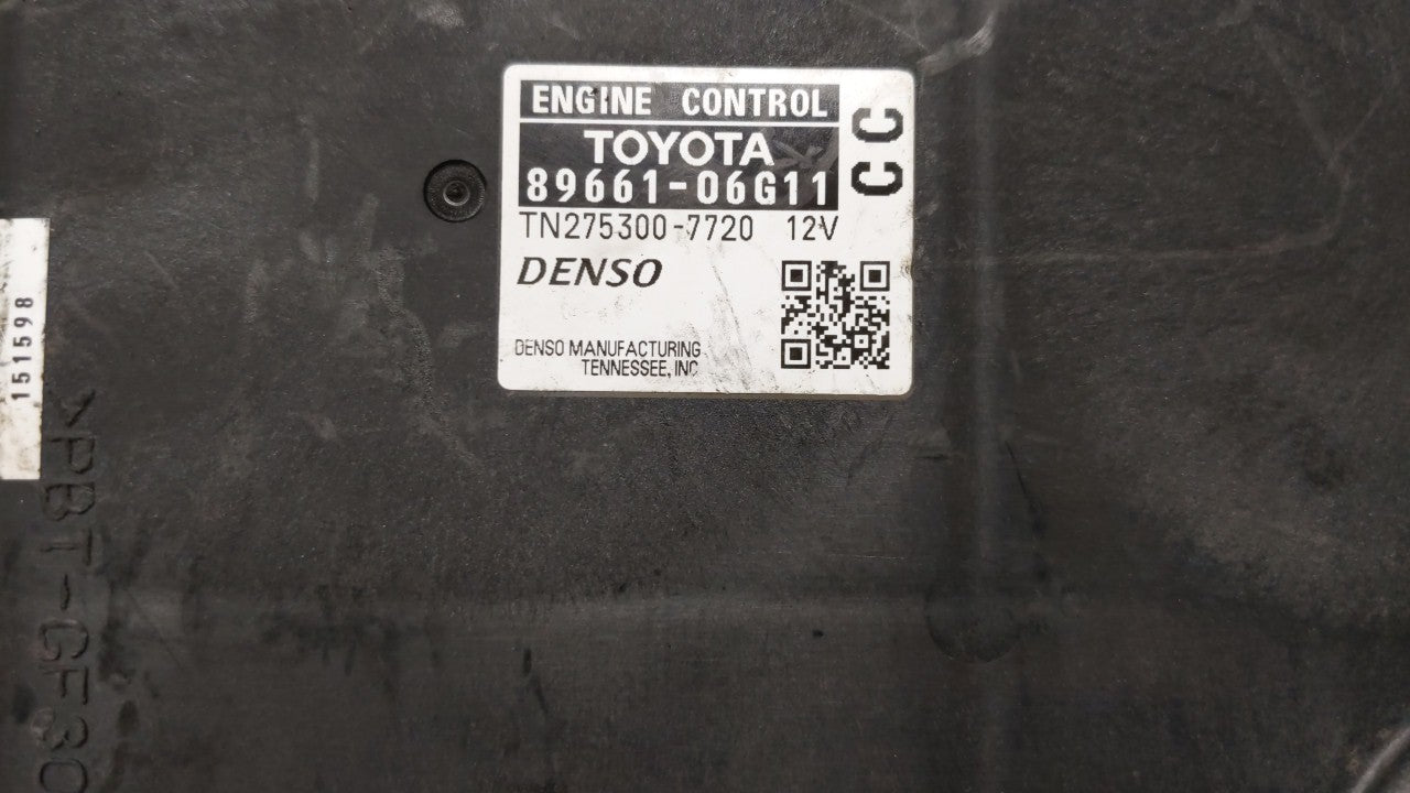 2008-2009 Toyota Camry PCM Engine Control Computer ECU ECM PCU OEM P/N:89661-06G41 89661-06G40, 89661-06G11 Fits Fits 2008 2