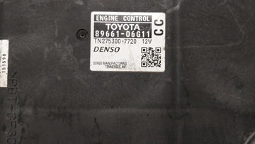 2008-2009 Toyota Camry PCM Engine Control Computer ECU ECM PCU OEM P/N:89661-06G41 89661-06G40, 89661-06G11 Fits Fits 2008 2009 OEM Used Auto Parts