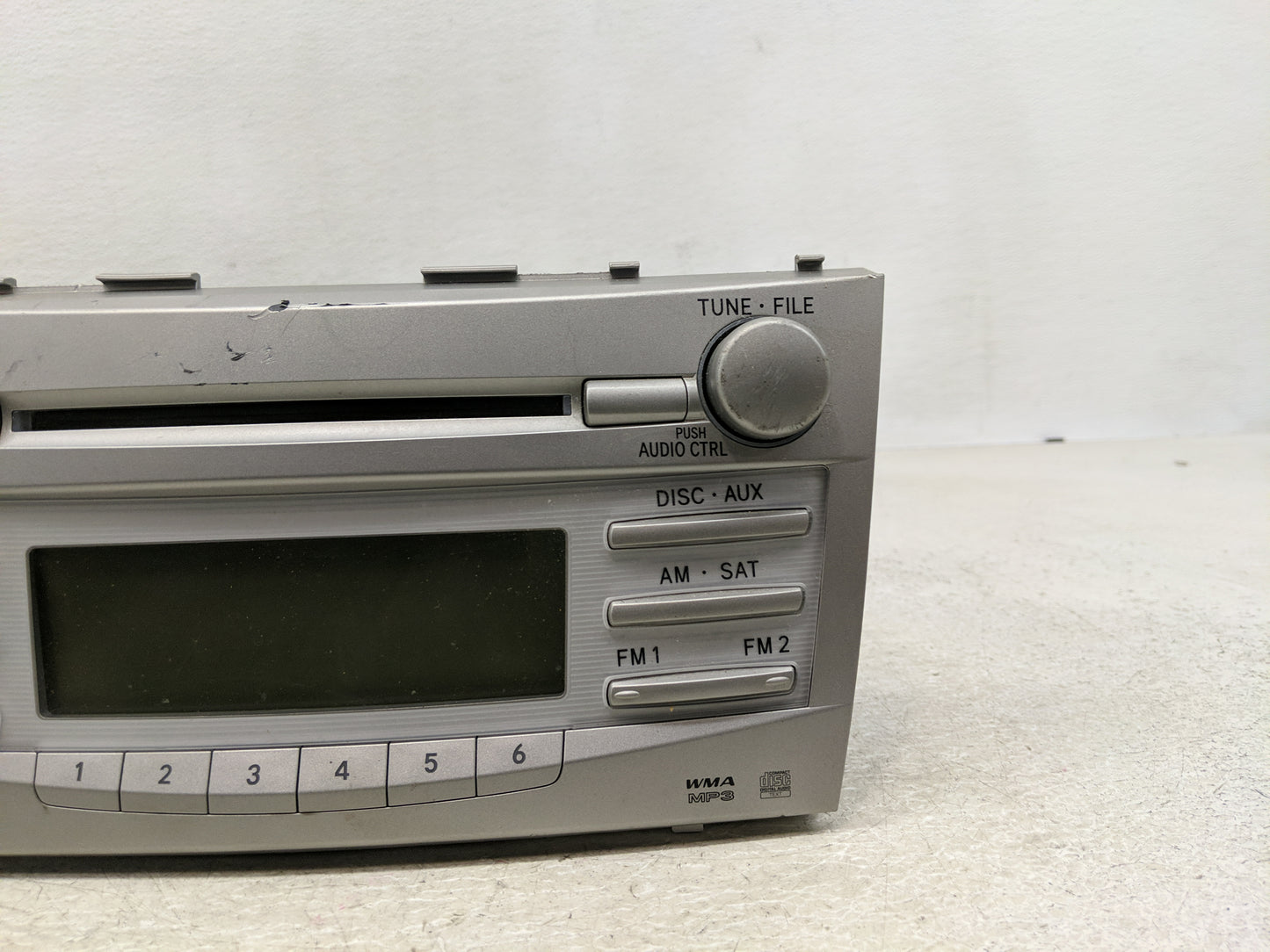 2007-2009 Toyota Camry Radio AM FM Cd Player Receiver Replacement P/N:86120-06480 Fits Fits 2007 2008 2009 OEM Used Auto Par