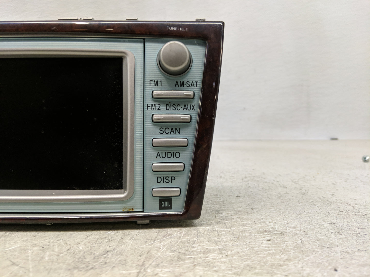 2009 Toyota Camry Radio AM FM Cd Player Receiver Replacement P/N:86120-06460 Fits OEM Used Auto Parts - Oemusedautoparts1.co