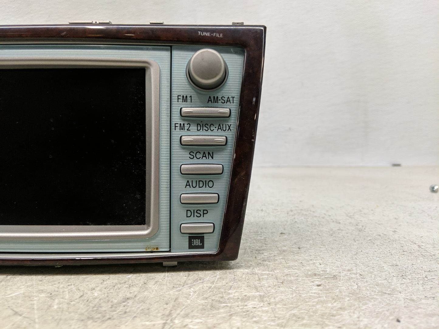 2009 Toyota Camry Radio AM FM Cd Player Receiver Replacement P/N:86120-06460 Fits OEM Used Auto Parts - Oemusedautoparts1.co
