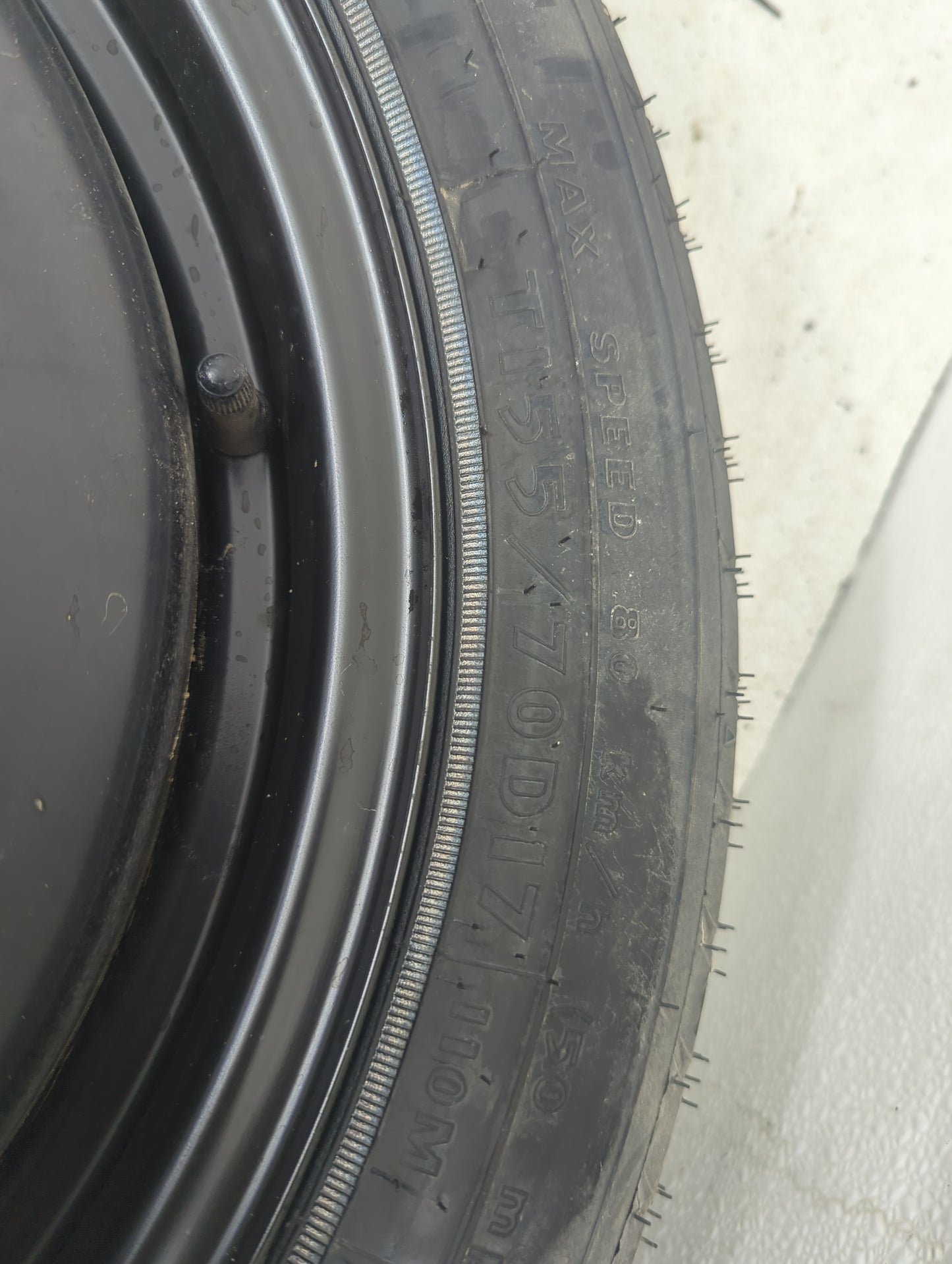 2007-2010 Toyota Camry Spare Donut Tire Wheel Rim Oem - Oemusedautoparts1.com
