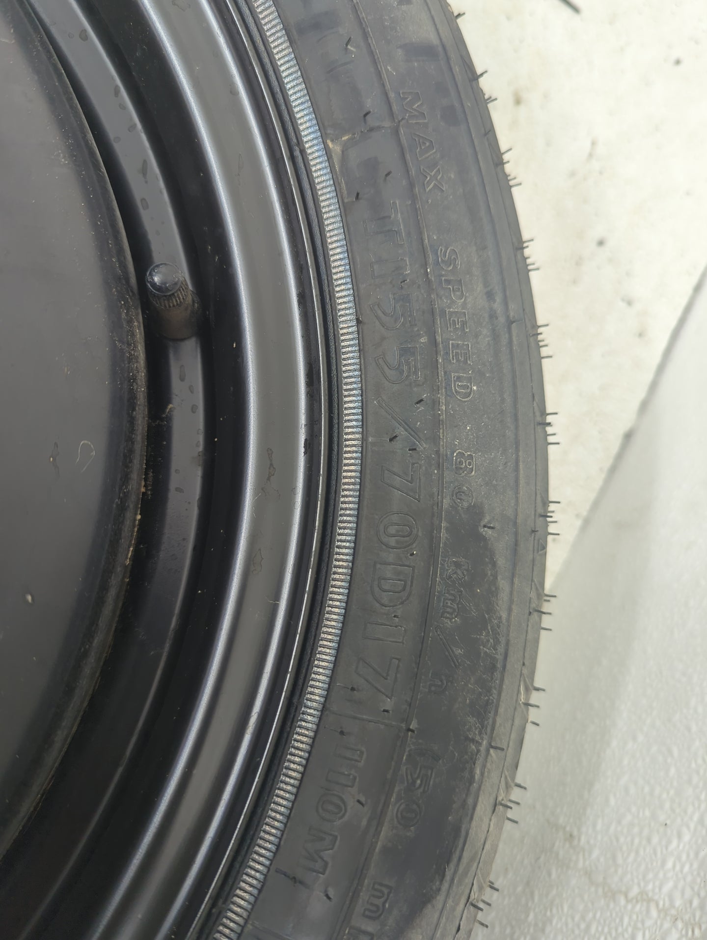 2007-2010 Toyota Camry Spare Donut Tire Wheel Rim Oem - Oemusedautoparts1.com