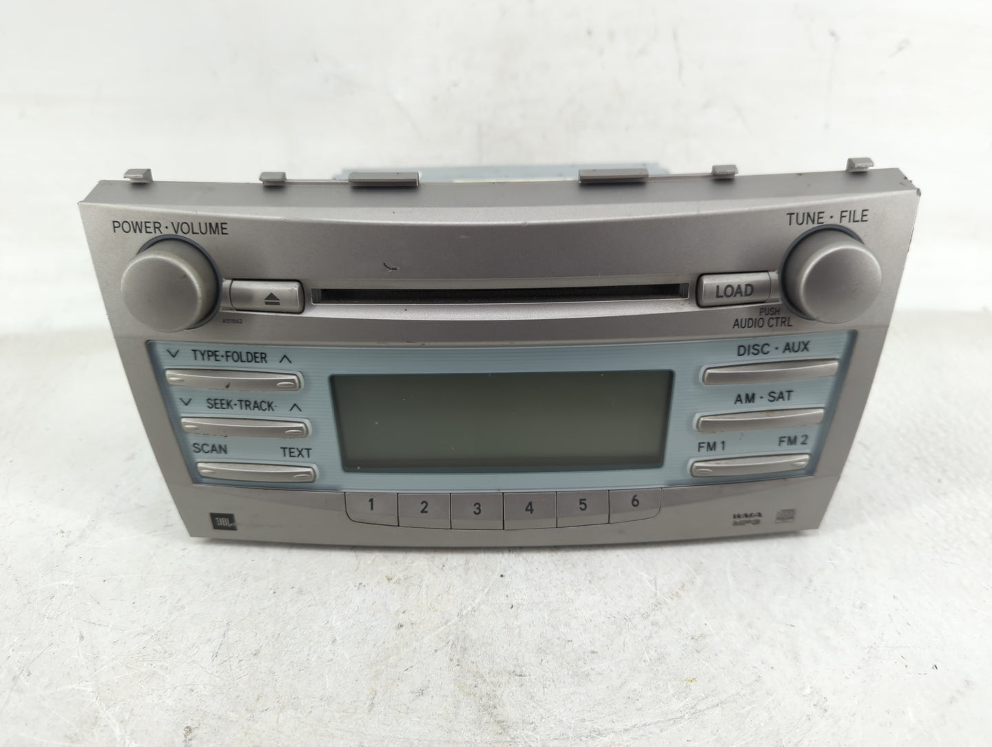 2007-2009 Toyota Camry Radio AM FM Cd Player Receiver Replacement P/N:86120-06191 Fits Fits 2007 2008 2009 OEM Used Auto Par