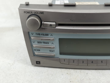 2007-2009 Toyota Camry Radio AM FM Cd Player Receiver Replacement P/N:86120-06191 Fits Fits 2007 2008 2009 OEM Used Auto Parts
