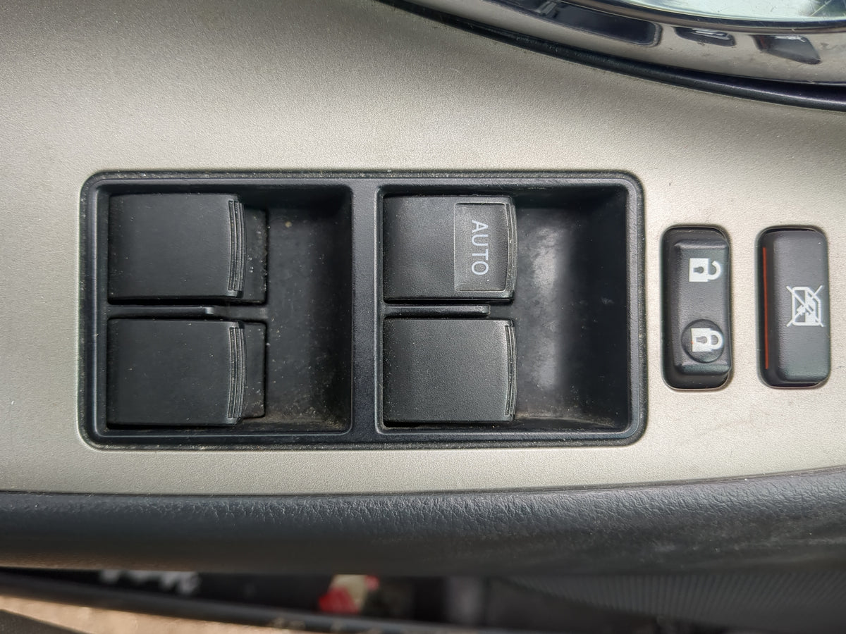 2007-2009 Toyota Camry Master Power Window Switch Replacement Driver Side Left Fits OEM Used Auto Parts - Oemusedautoparts1.