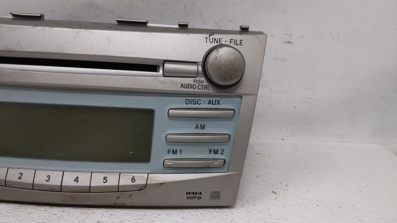 2007-2009 Toyota Camry Radio AM FM Cd Player Receiver Replacement P/N:86120-06181 86120-06180 Fits Fits 2007 2008 2009 OEM U