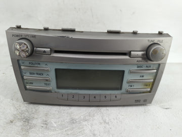 2007-2009 Toyota Camry Radio AM FM Cd Player Receiver Replacement P/N:86120-06181 Fits Fits 2007 2008 2009 OEM Used Auto Par