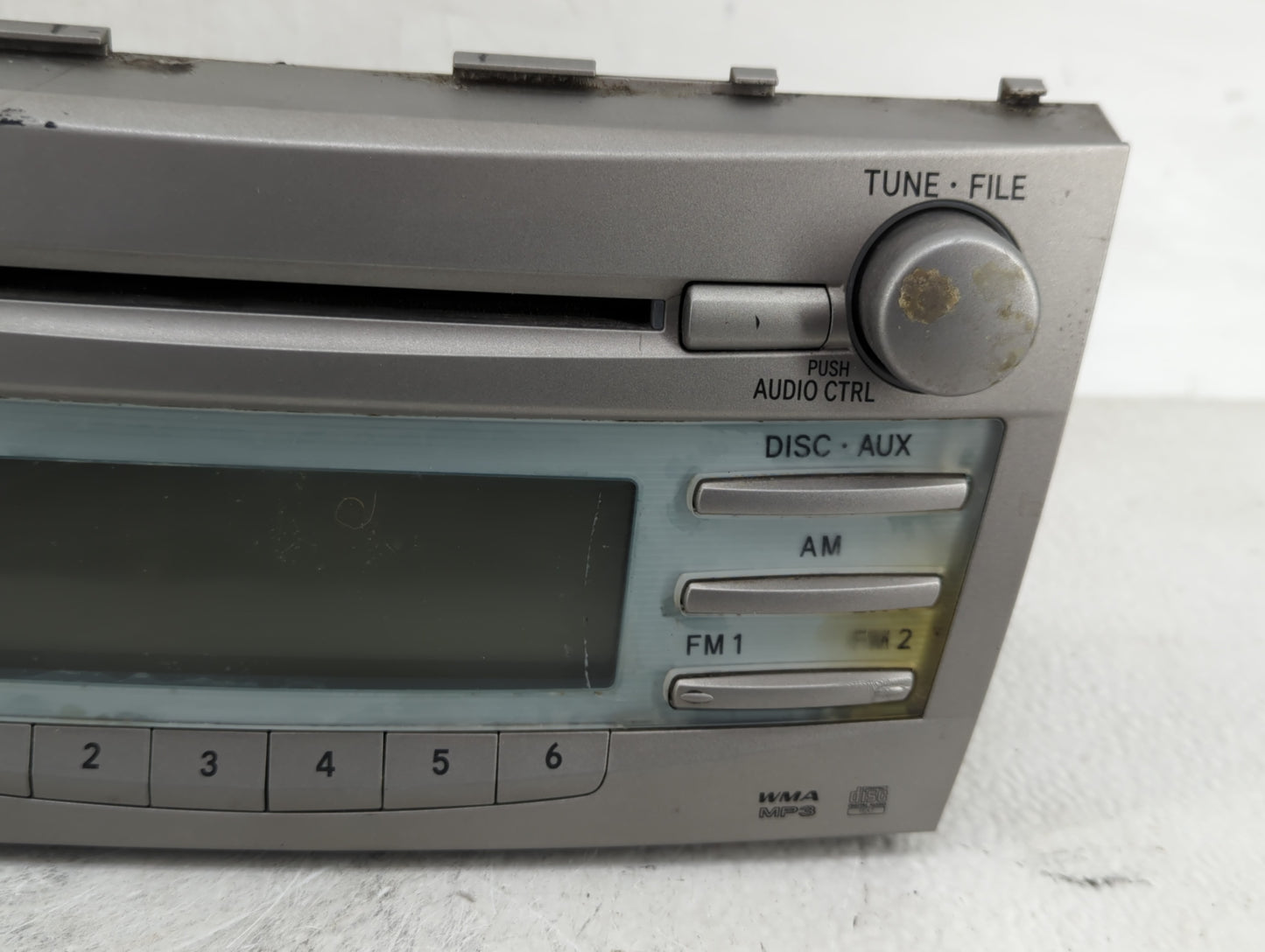 2007-2009 Toyota Camry Radio AM FM Cd Player Receiver Replacement P/N:86120-06181 Fits Fits 2007 2008 2009 OEM Used Auto Par