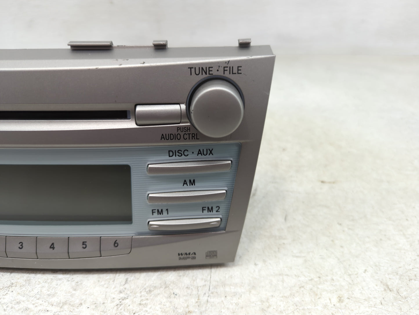 2007-2009 Toyota Camry Radio AM FM Cd Player Receiver Replacement P/N:86120-06182 Fits Fits 2007 2008 2009 OEM Used Auto Par