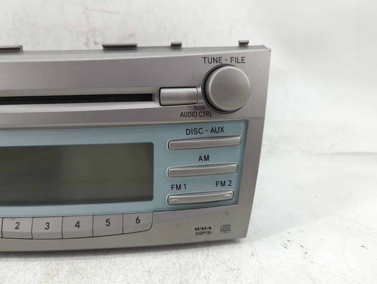 2007-2009 Toyota Camry Radio AM FM Cd Player Receiver Replacement P/N:8612006181 Fits Fits 2007 2008 2009 OEM Used Auto Part