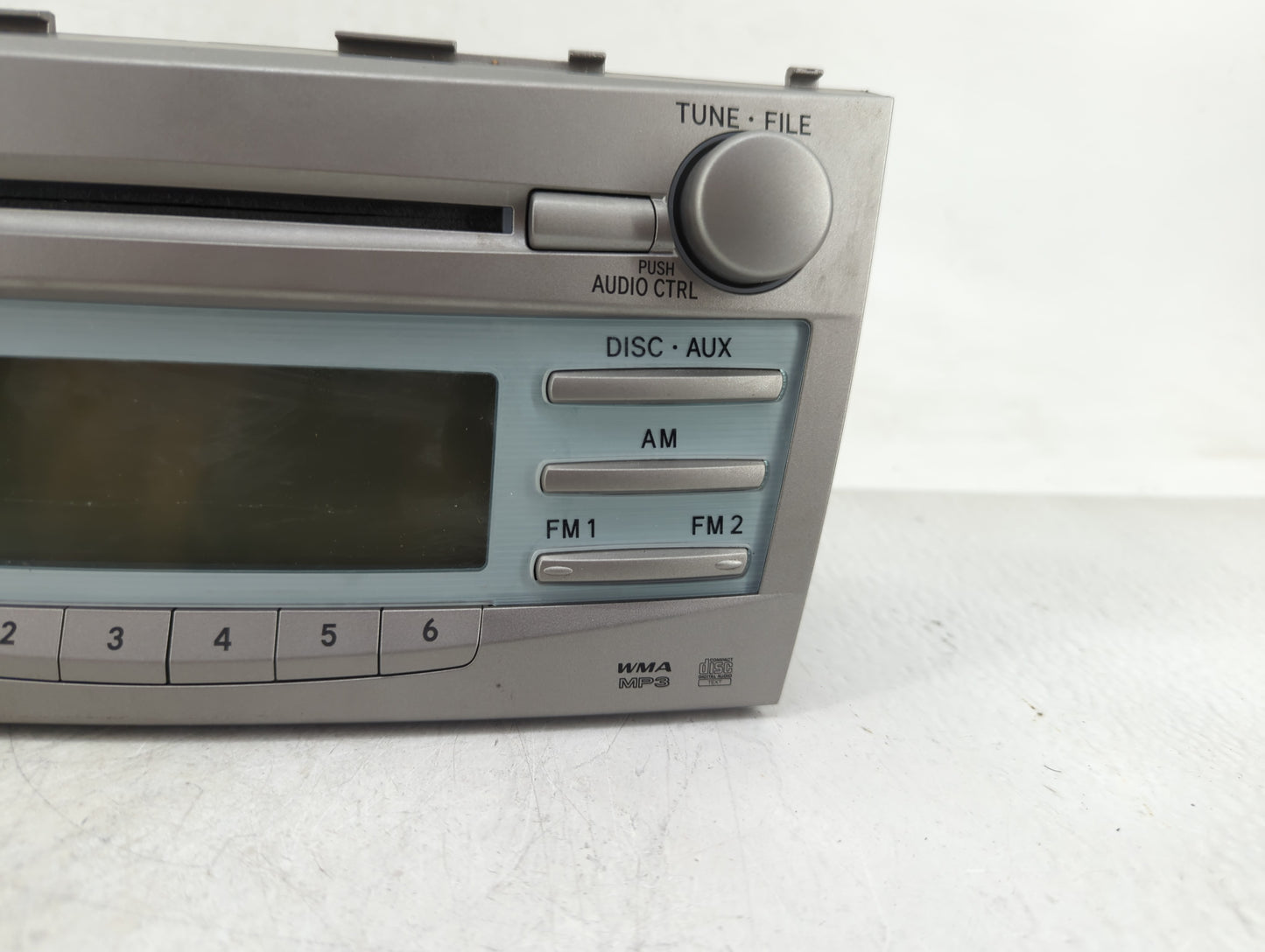2007-2009 Toyota Camry Radio AM FM Cd Player Receiver Replacement P/N:86120-06181 Fits Fits 2007 2008 2009 OEM Used Auto Par