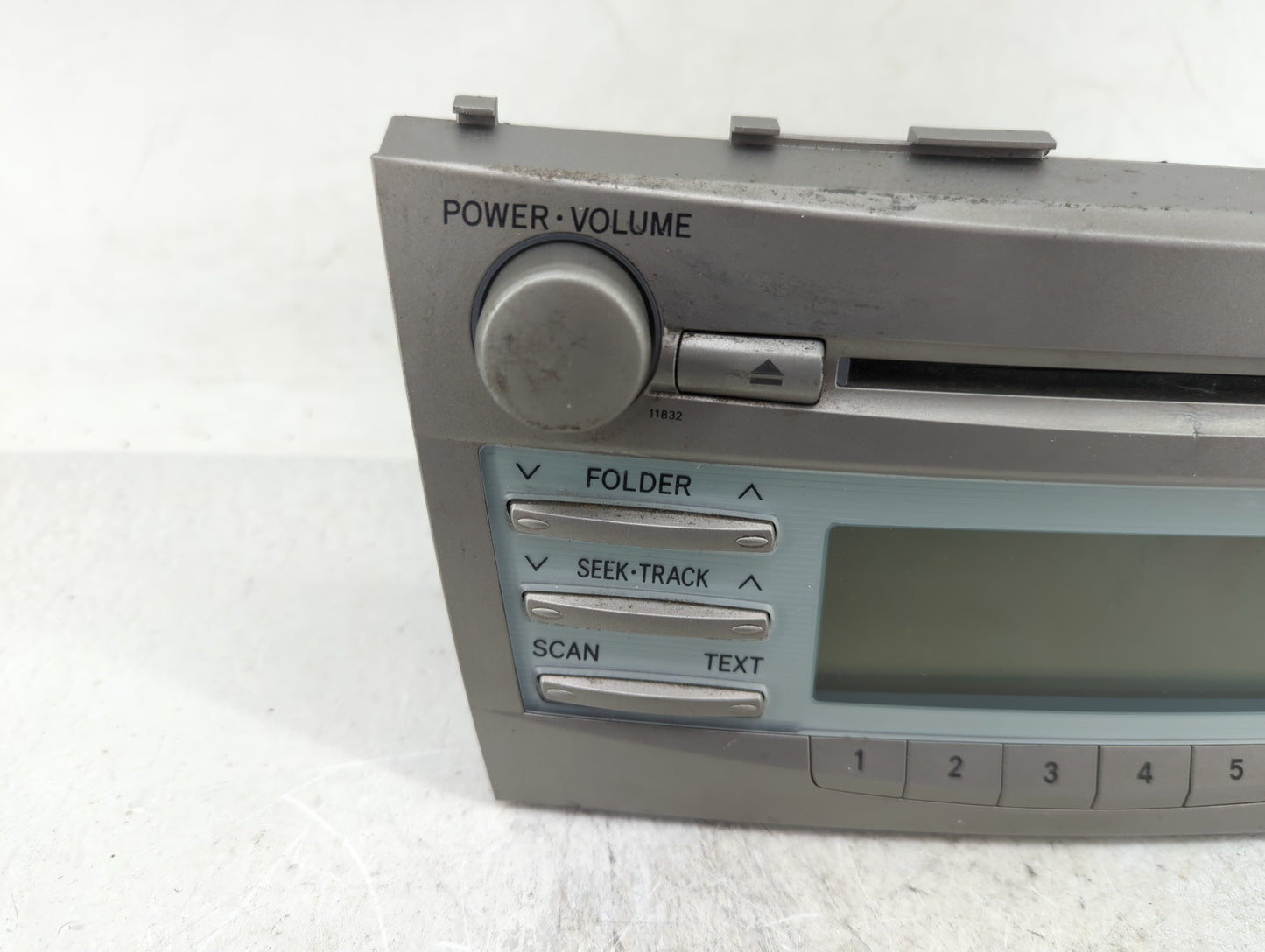 2007-2009 Toyota Camry Radio AM FM Cd Player Receiver Replacement P/N:86120-06181 Fits Fits 2007 2008 2009 OEM Used Auto Par