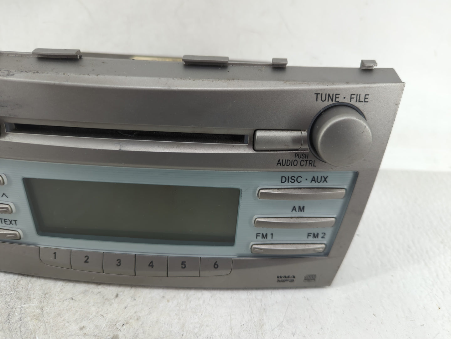 2007-2009 Toyota Camry Radio AM FM Cd Player Receiver Replacement P/N:86120-06181 Fits Fits 2007 2008 2009 OEM Used Auto Par