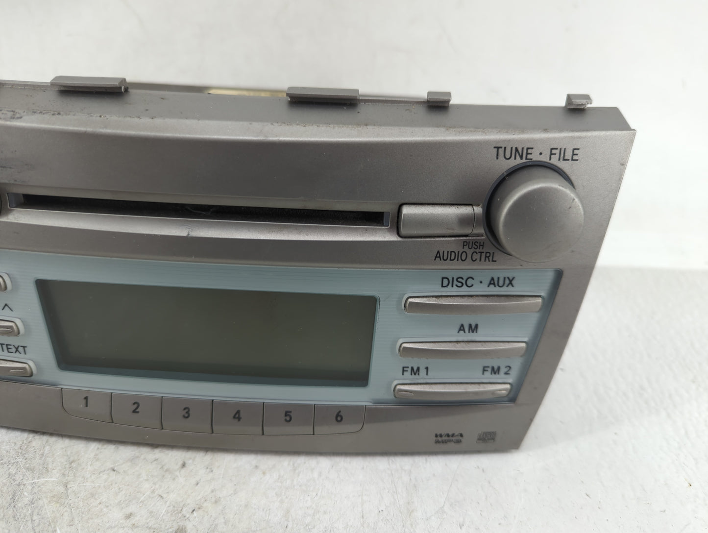 2007-2009 Toyota Camry Radio AM FM Cd Player Receiver Replacement P/N:86120-06181 Fits Fits 2007 2008 2009 OEM Used Auto Par