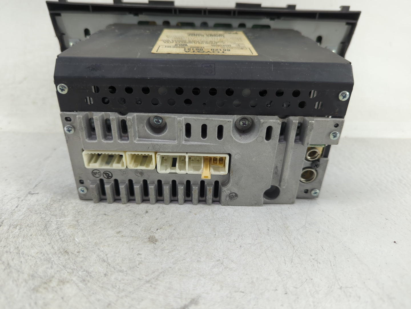 2007-2009 Toyota Camry Radio AM FM Cd Player Receiver Replacement P/N:86120-06181 Fits Fits 2007 2008 2009 OEM Used Auto Par