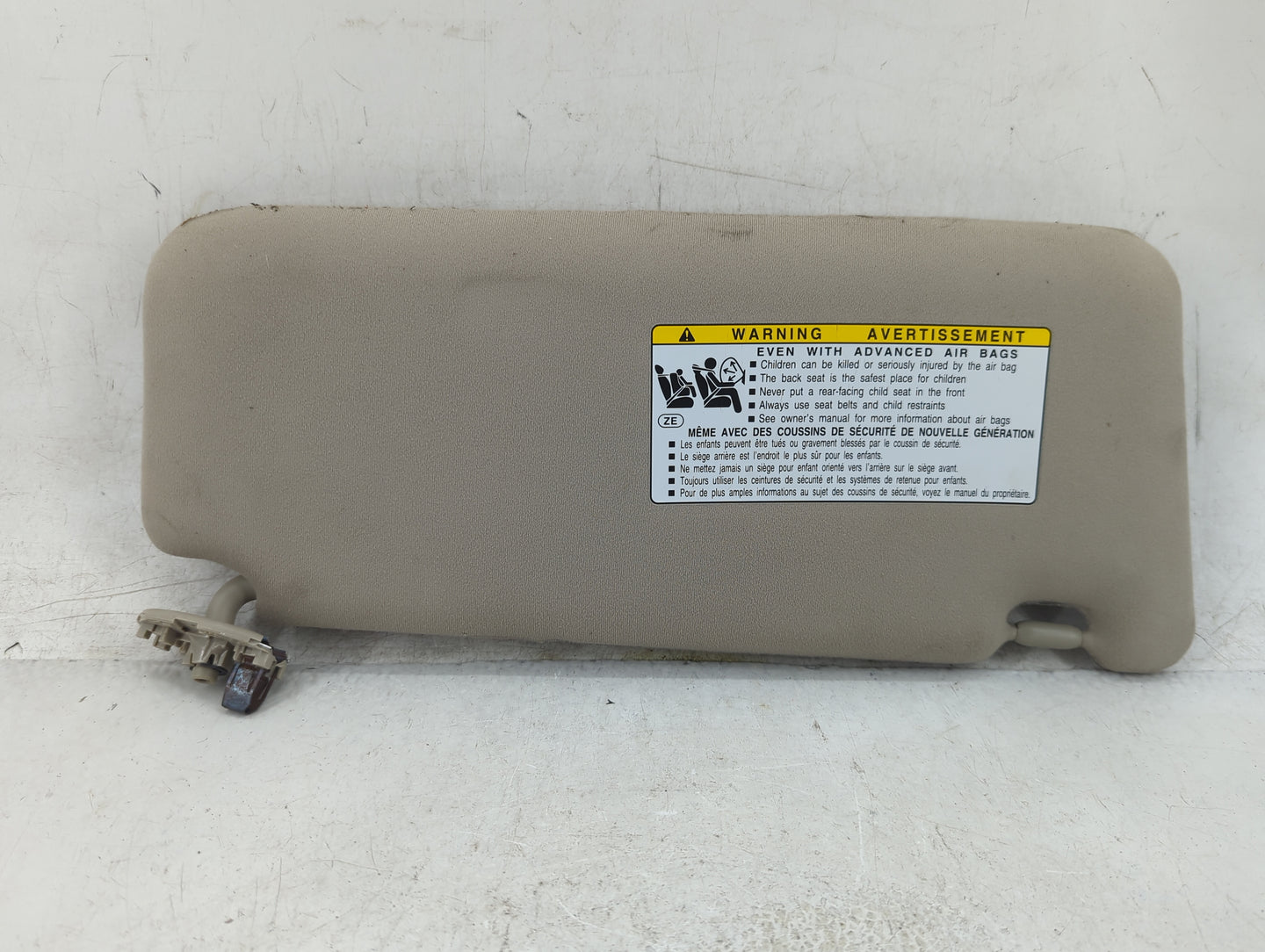 2007-2011 Toyota Camry Sun Visor Shade Replacement Driver Left Mirror Fits Fits 2007 2008 2009 2010 2011 OEM Used Auto Parts