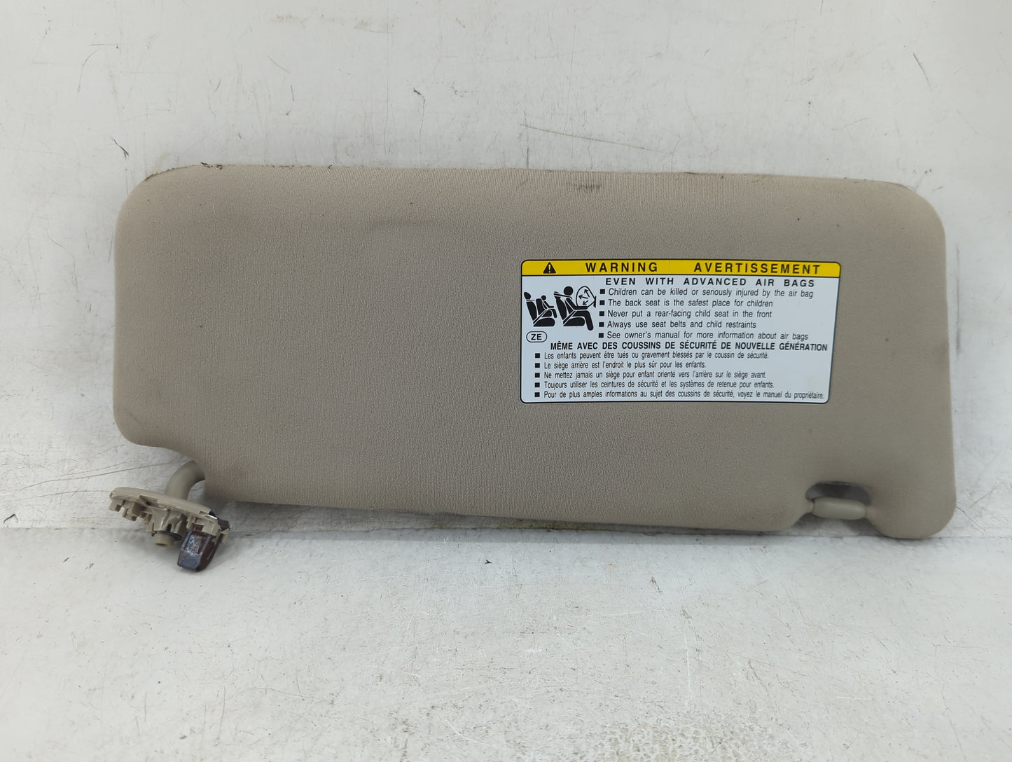 2007-2011 Toyota Camry Sun Visor Shade Replacement Driver Left Mirror Fits Fits 2007 2008 2009 2010 2011 OEM Used Auto Parts